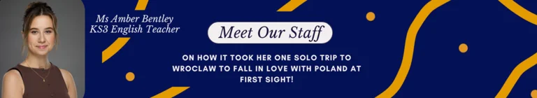 Meet Amber Bentley, our amazing Key Stage 3 English Teacher and Key Stage 3 Phase Leader. 